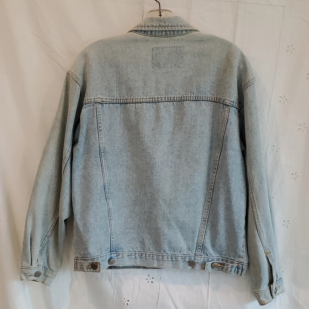 Vintage Breaker Jeans Blue Jacket - Picture 7 of 7